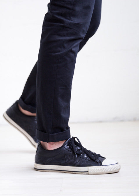 The Johnny in BLK Chino Twill