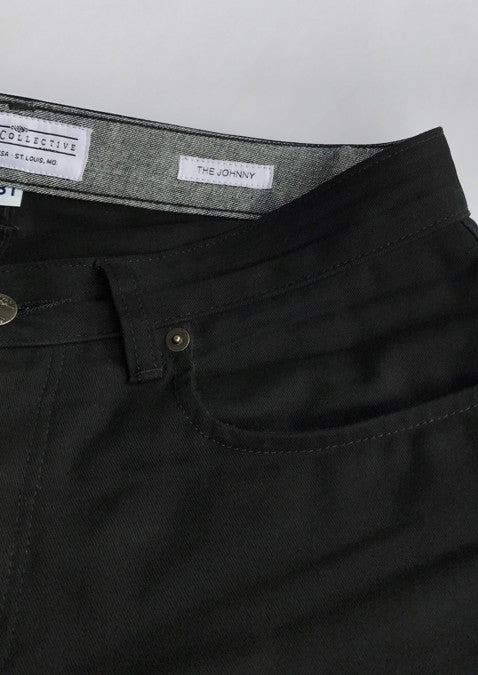 The Johnny in BLK Chino Twill